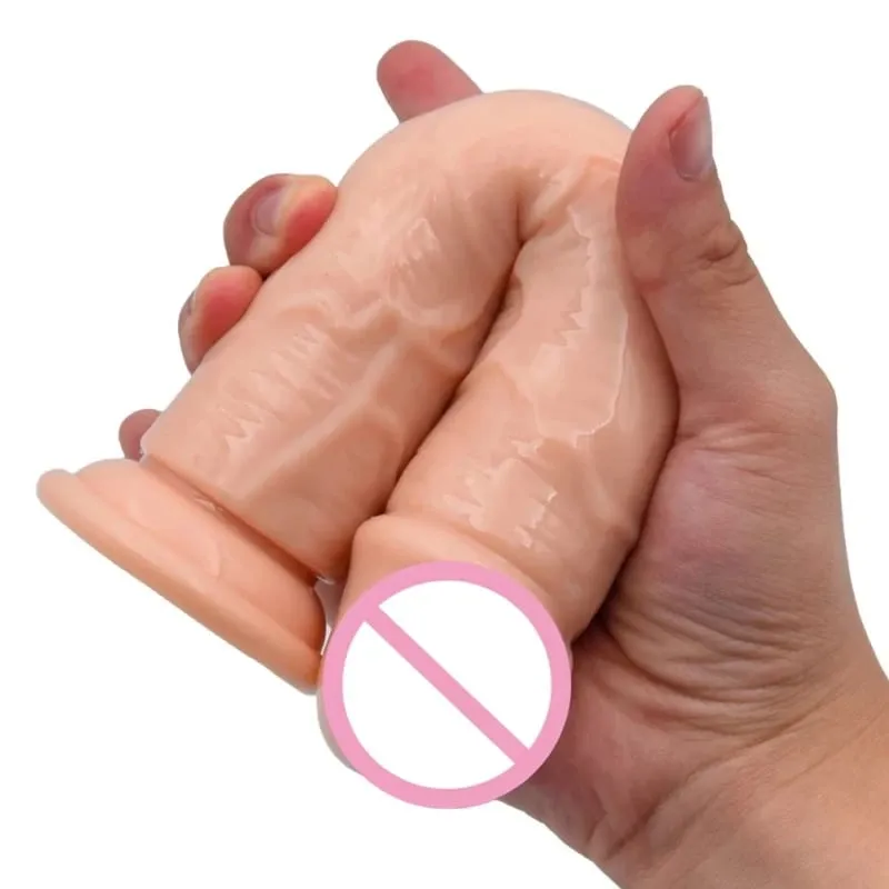 KWD Erotic Soft Jelly Dildo Anal Butt Plug Ρεαλιστική ισχυρή βεντούζα για ενήλικες Παιχνίδια με σημείο G Οργασμός μεγάλο πέος σεξουαλικά παιχνίδια για γυναίκες — image 2