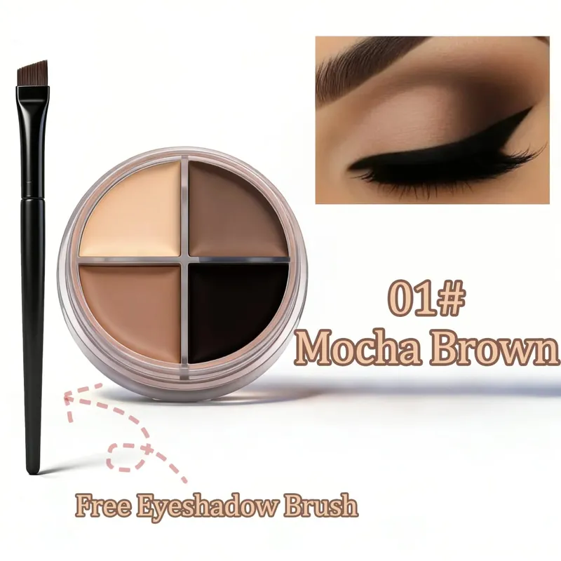 Herorange Smudge Proof Cream Eyeliner Kit Μακιγιάζ ματιών πολλαπλών χρήσεων για αρχάριους