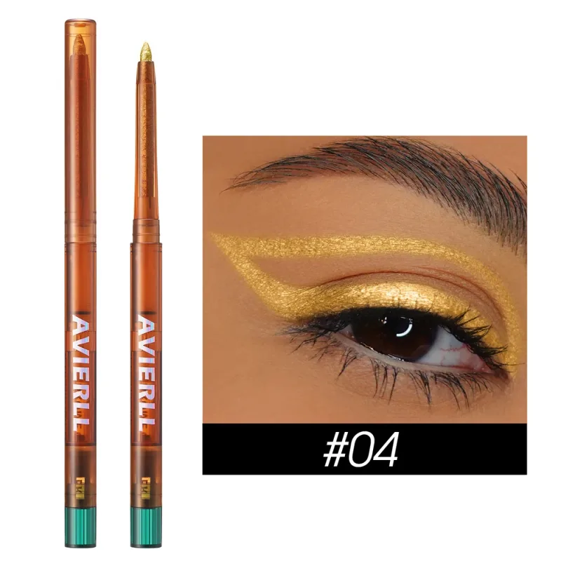 Chameleons Eyeliner Liquid Pearl Gloss Fényes Metál Szemhéjfesték Bélés Multi Chrome Color Aurora Eye Makeup Glitter Pigment — image 12