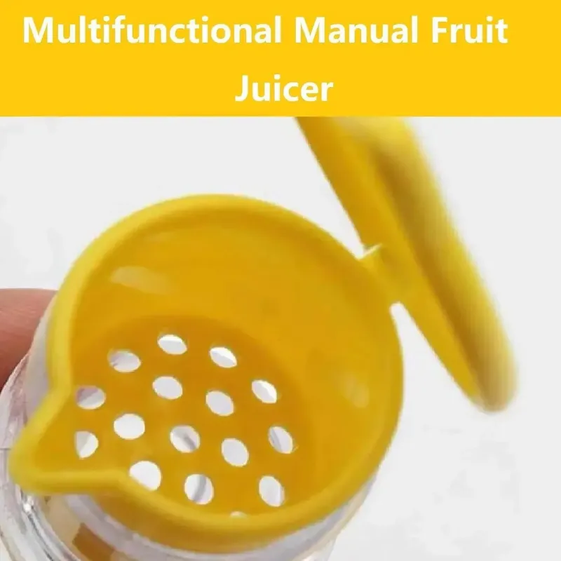 NEW Plastic Manual Citrus Juicer Mini Lemon Juicer Orange Squeezer Easy Juice Extractor Freshness Preserving Kitchen Sttuff — image 5