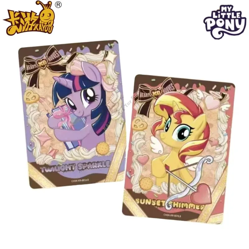 Genuine My Little Pony Card Rainbow Series Game Collection Card Cartoon Children Toy Surrounding Girl Gift Original Box — image 5