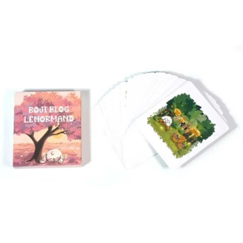Boji Blog Lenormand Deck A jornada de um coelho pelo destino Para amantes de tarô — image 4