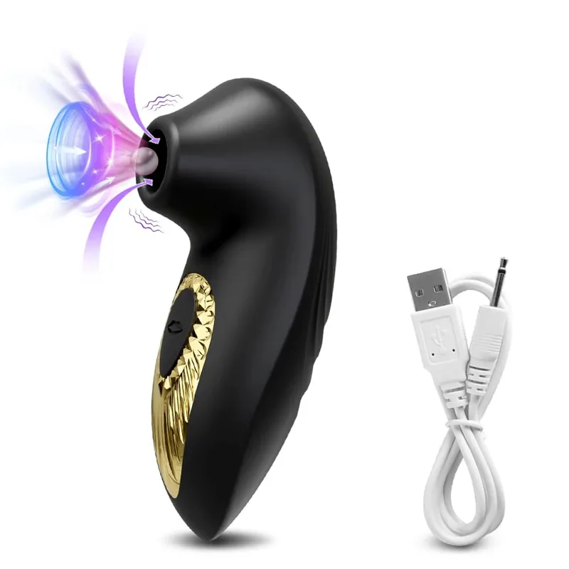 Clit Sucker Vibrator Vacuum Sucking Vibrating Clitoris Nipples Stimulator Θηλυκός αυνανιστής Είδη για ενήλικες Παιχνίδι σεξ για γυναίκες — image 17