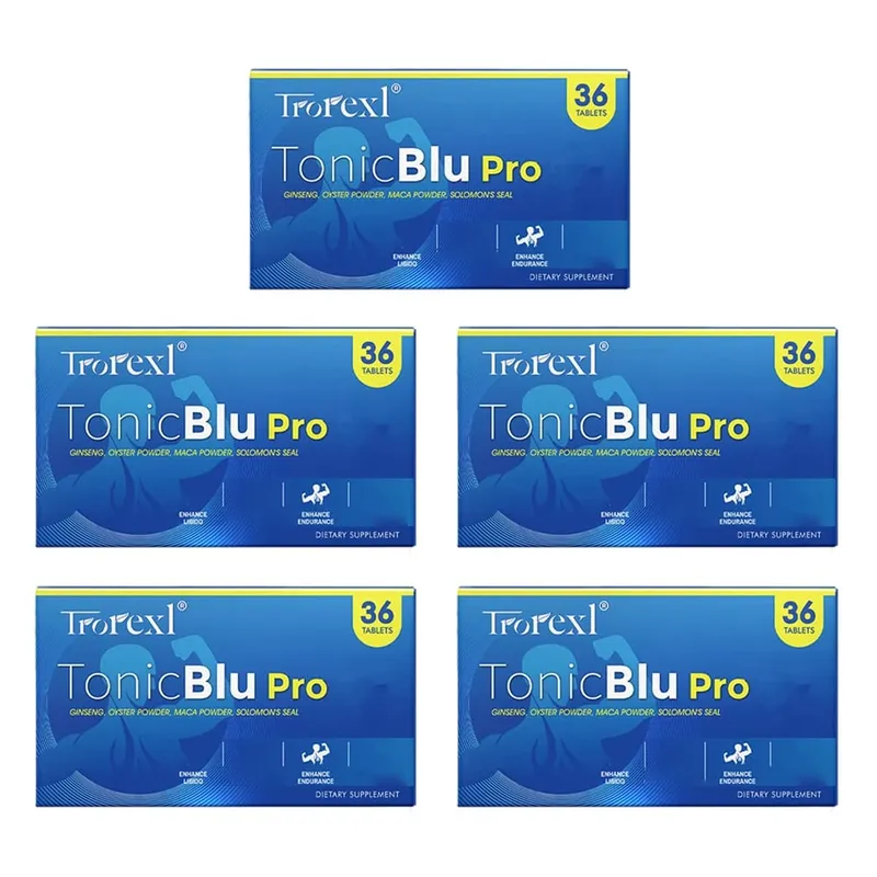 Trorexl-Tonic Blue Pills 36 Tablets - Advanced Male Performance Rock-Hard Stamina Flow Booste| Lab Certified Tested — image 7