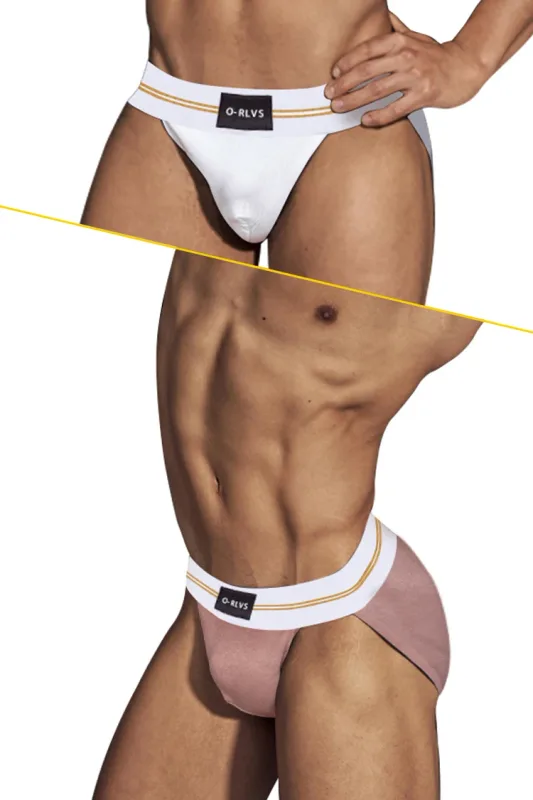 Mga Brief Panlalaking Seamless Hip Design Mens Underwaer Super Large Wide 5cm Elastic Band Independent Codpiece Boy Short Pants — image 29