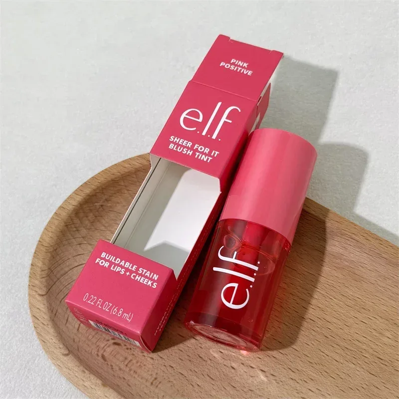 Hot Sale New Elf Bubblegum-Cherry Mango-Watermelon Lasting Moisturizer Lip Gloss Lip Balm & 8 Colors Cream Blush Brand Cosmetics — image 25