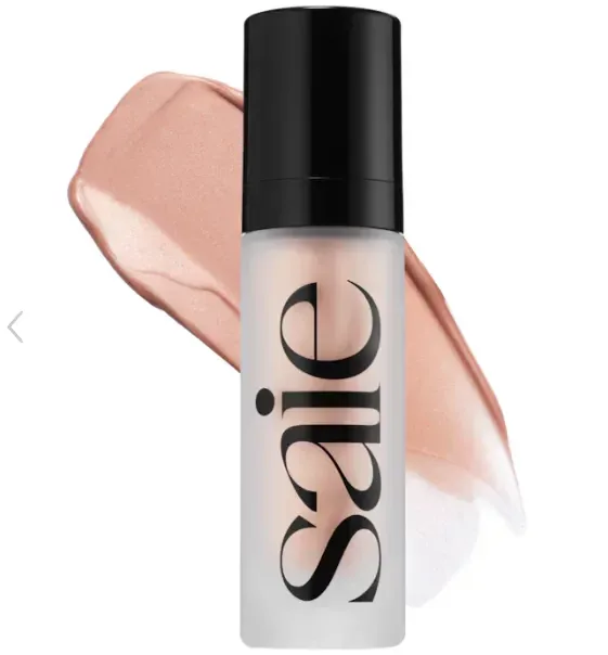 מותג חדש Saie Slight Gloss Liquid Blusher נוזלי High Gloss ג'ל Starglow עמיד לאורך זמן קל לצביעה קוסמטיקה ניידת אופנה