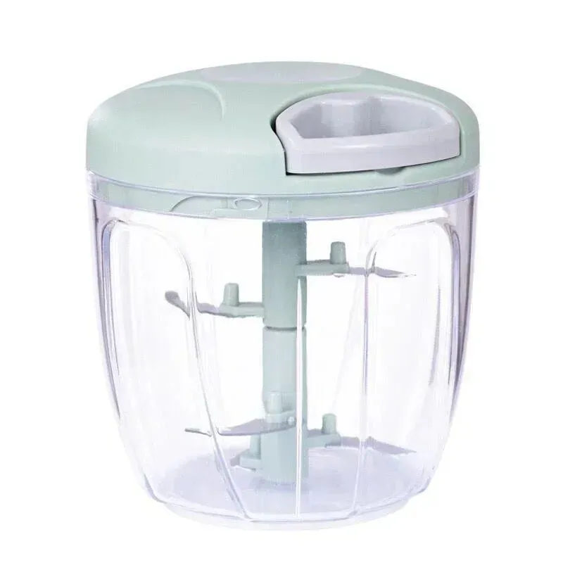 Crusher Vegetable Onion Cutter Kitchen Cooking Accessories 500/900ML Manual Meat Mincer Garlic Chopper Rotate GarlicPress — image 10