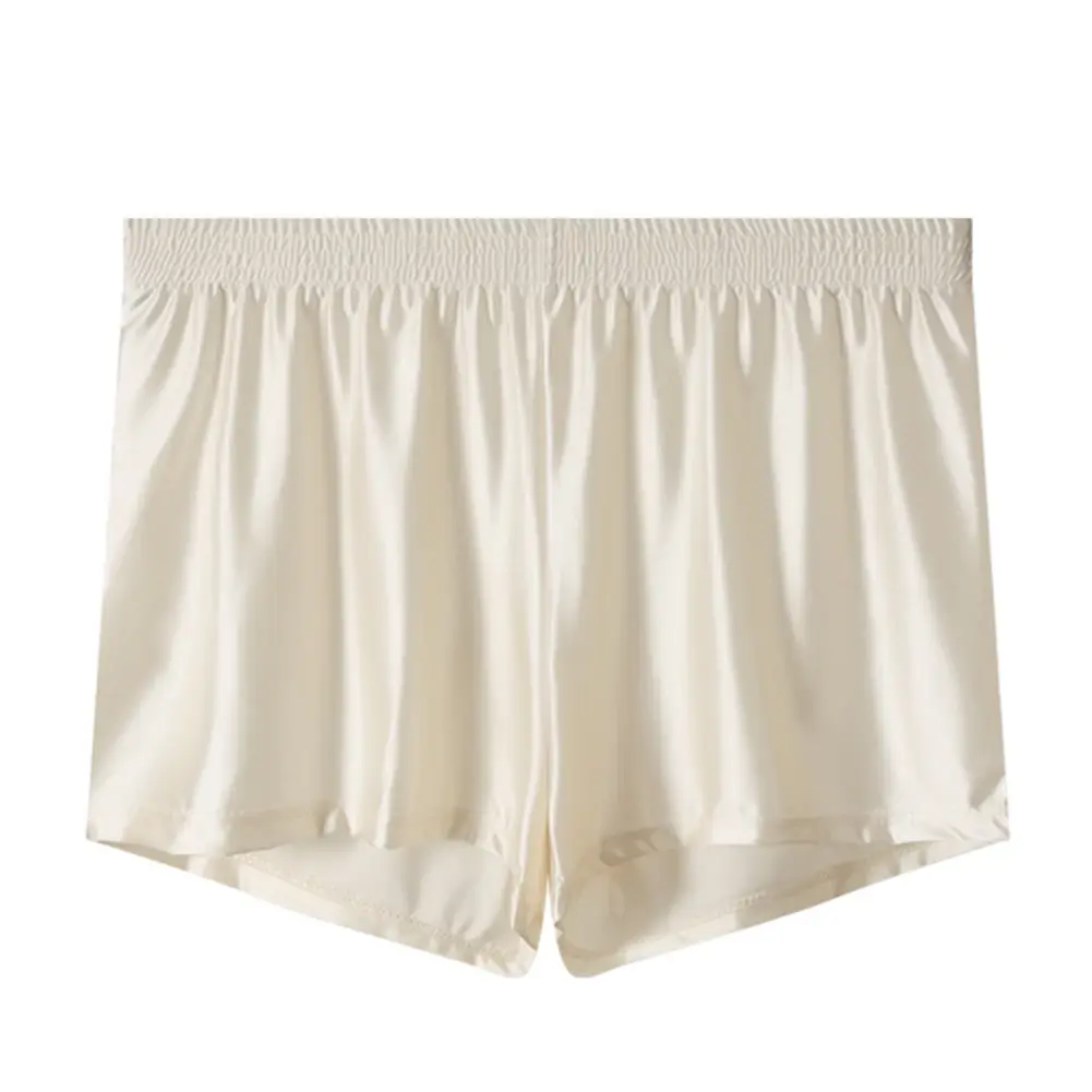 1 Máy Tính Nam Ice Silk Mịn Chắc Chắn Quần Lót Boxer Quần Lót L-3XL Kích Thước Lớn Rời Đồ Ngủ Quần Lót Thân Liền Mạch Thoải Mái Đồ Ngủ — image 6