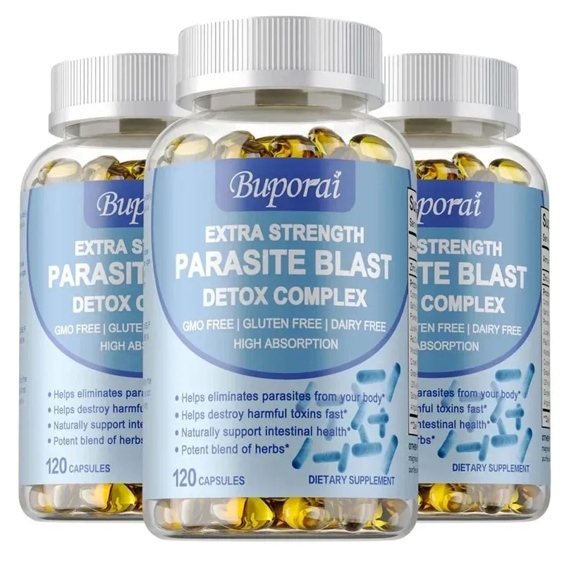 Parasite Blast Detox Complex - Supports Intestinal Health Eliminates Parasites Promotes Metabolism and Enhances Immunity — image 10