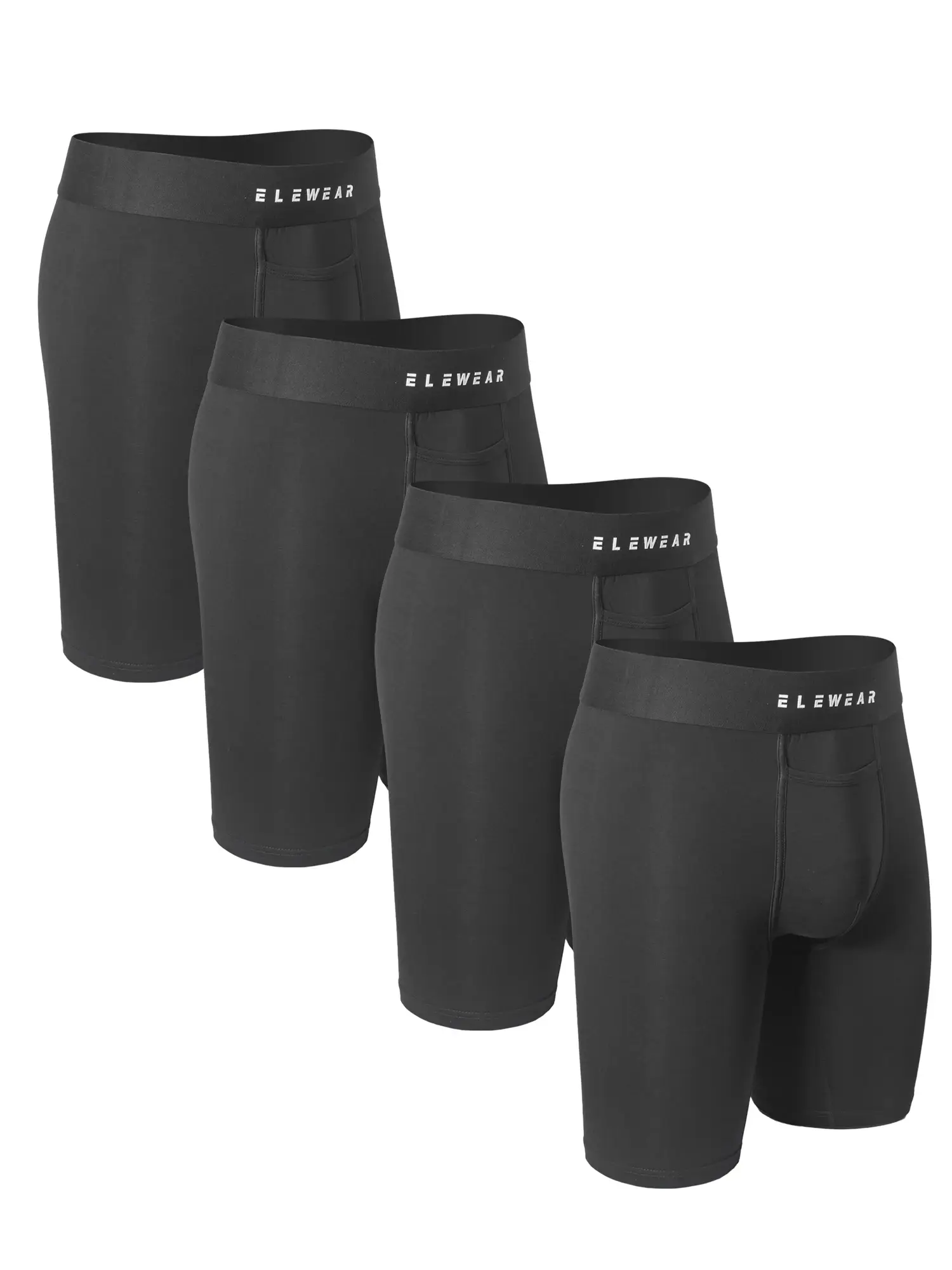 4pcs Men Modal Underwear With Opening Up Breathable Mens Boxershorts Men's Panties Underpants Boxers Brief