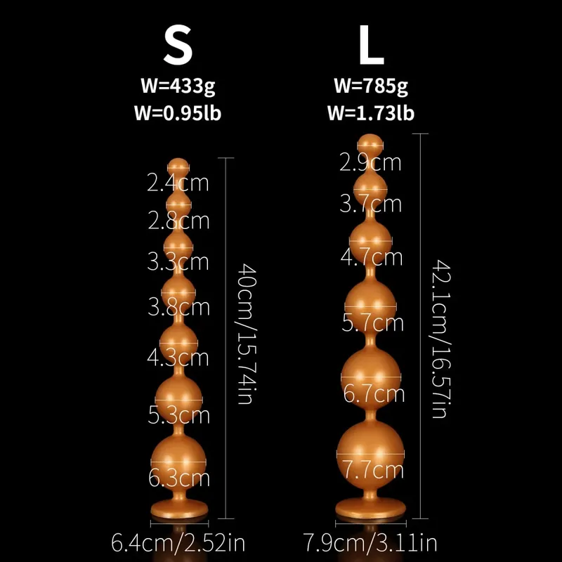 Super Long Anal Beads Anal Plug Prostate Massage Big Butt Plug Vaginal Balls Anal Stimulation Pull Bead Dildo Deep Anal Sex Toys — image 17
