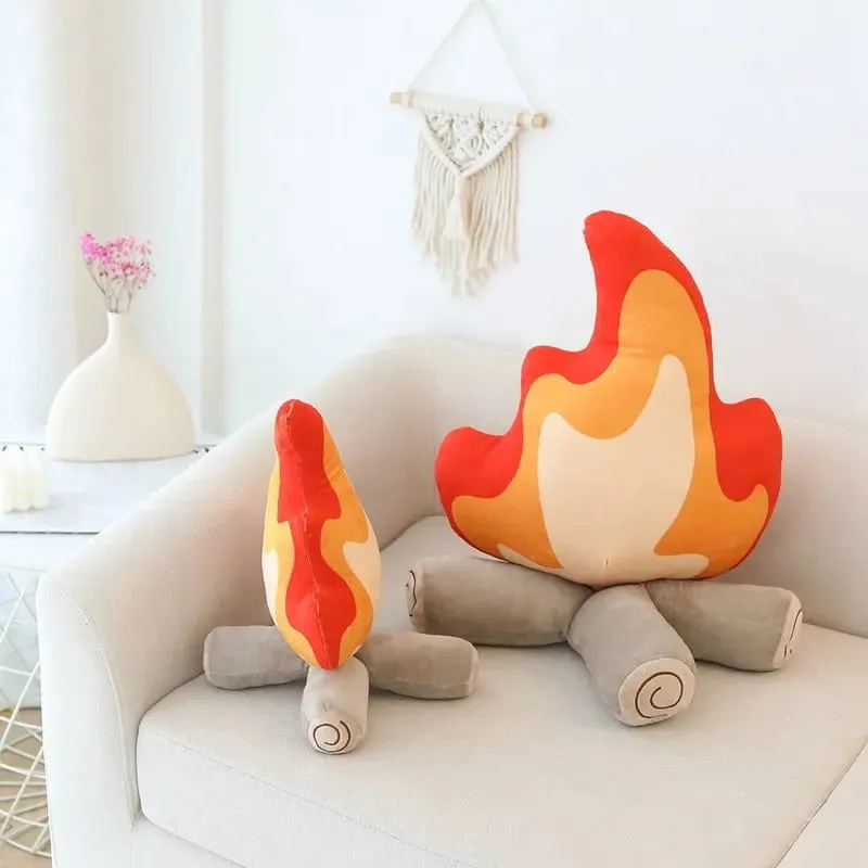 30cm/45cm Funny Simulation Bonfire βελούδινο παιχνίδι μαλακό γεμισμένο καρτούν κούκλα φωτιά Σαλόνι Μαξιλάρι δαπέδου Διακοσμητικό μαξιλάρι Δώρο — image 5