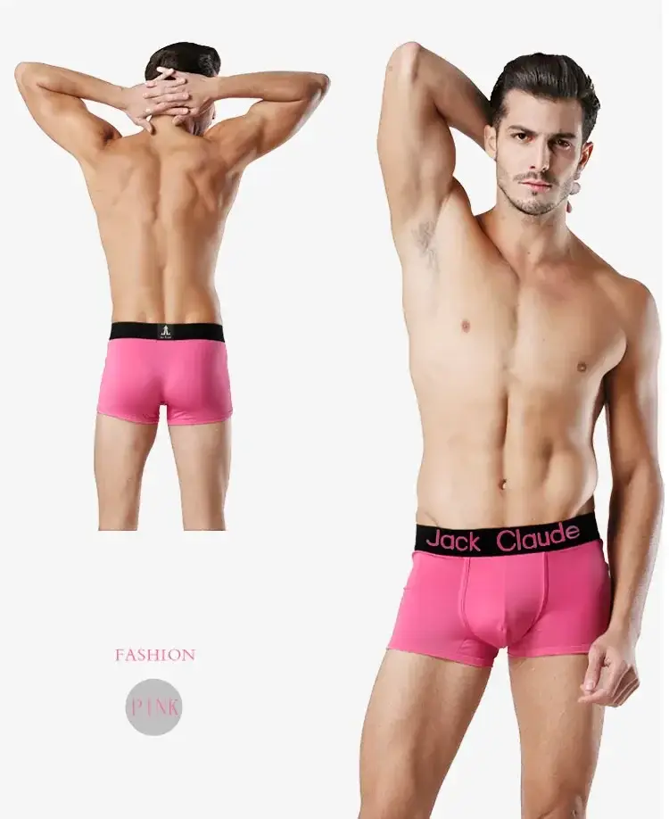 브랜드 남성 속옷 복서 남성 팬티 팬티 남성 꽉 부드러운 속옷 복서 남성 반바지 남자 Boxershorts Hombres Gay — image 11