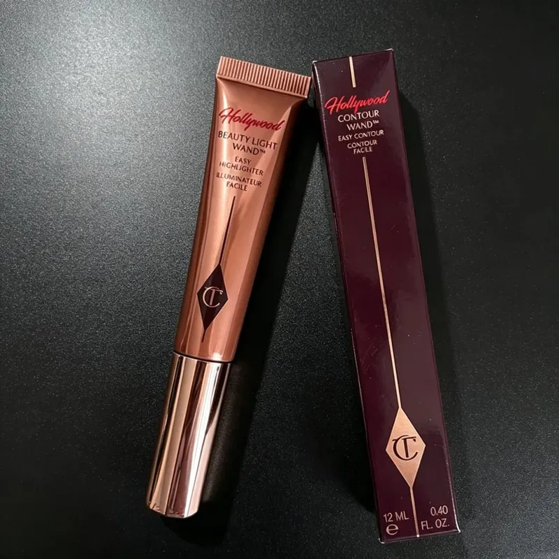 Charlotte Tilbury Liquid Contour Featherlight & Serum Foundation Luminous&Cream Blush Velvety αδιάβροχο, απαλό ανακατεμένο μακιγιάζ