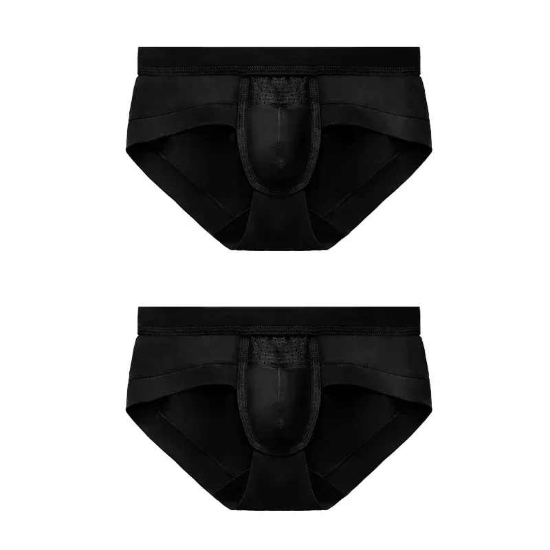 Men's Panties Men's Briefs Head U Convex Pocket Modal Sexy Breathable Youth Antibacterial Low Waist Bottom Pants — image 5
