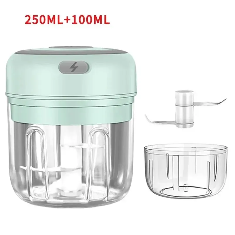 250/100ML Κιμάς σκόρδου USB Φόρτιση Ισχυρός μίνι ηλεκτρικός κόφτης σκόρδου Φορητός θραυστήρας σκόρδου Κουζίνας Κουζίνας Τροφίμων Unisex — image 15