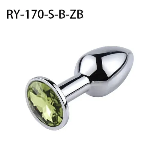 1Pcs Crystal Anus Metal anal plug Jewelry base novice player to senior player 5 size SM Butt g-point massage BDSM sex toys — image 16