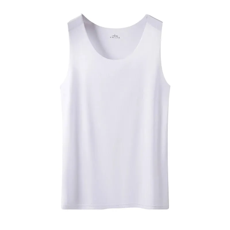 Γυναικείες Summer Ice Silk Χωρίς ραφή Top Basic Αμάνικο O-Neck Racerback Αθλητικά λεπτά πουκάμισα Απλό μονόχρωμο Yoga Quick Dropship — image 13