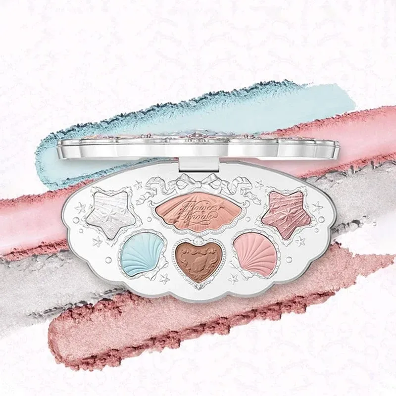Flower Know Shells Jewel סט איפור לנשים - צללית סומק שפתיים גלייז ערכה מלאה - סט מתנה — image 4