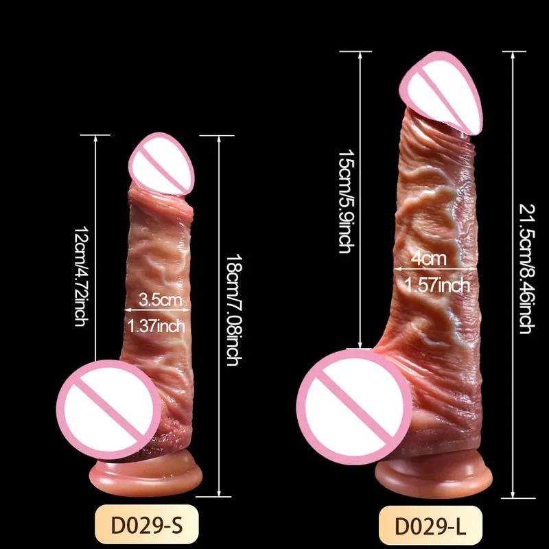 Strapon Big Penis Realistic Dildos Skin Sliding Foreskin Testicles Dildo Anal Vaginal Dick Plug Adult Sex Toys for Women