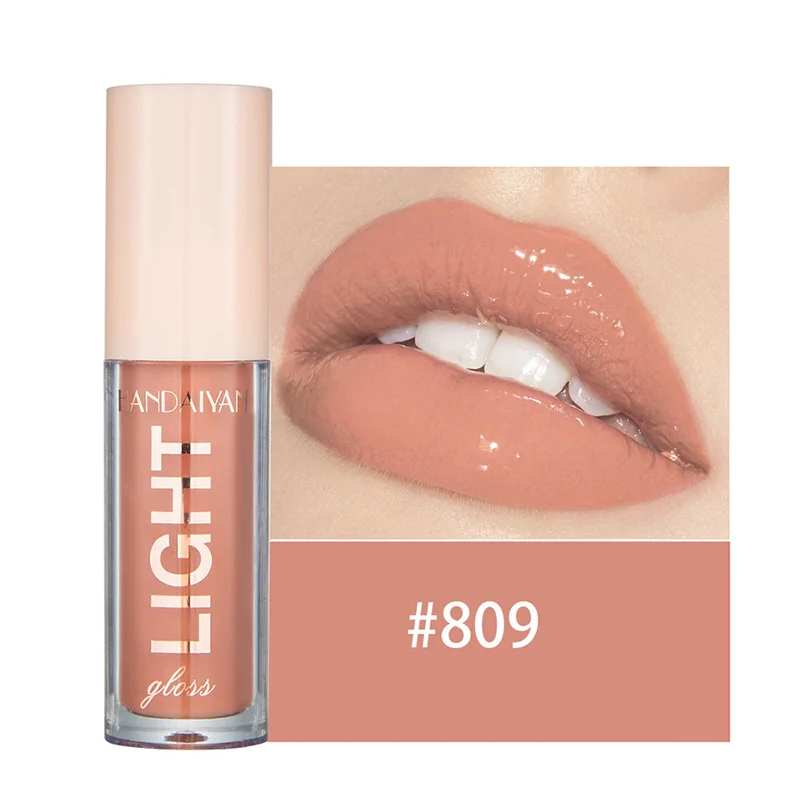 12 Χρώματα Mirror Pearl Lip Gloss μακράς διαρκείας Ενυδατική λάμψη Glitter Lip Glaze Αδιάβροχο γυαλί υγρό κραγιόν Γυναικείο μακιγιάζ