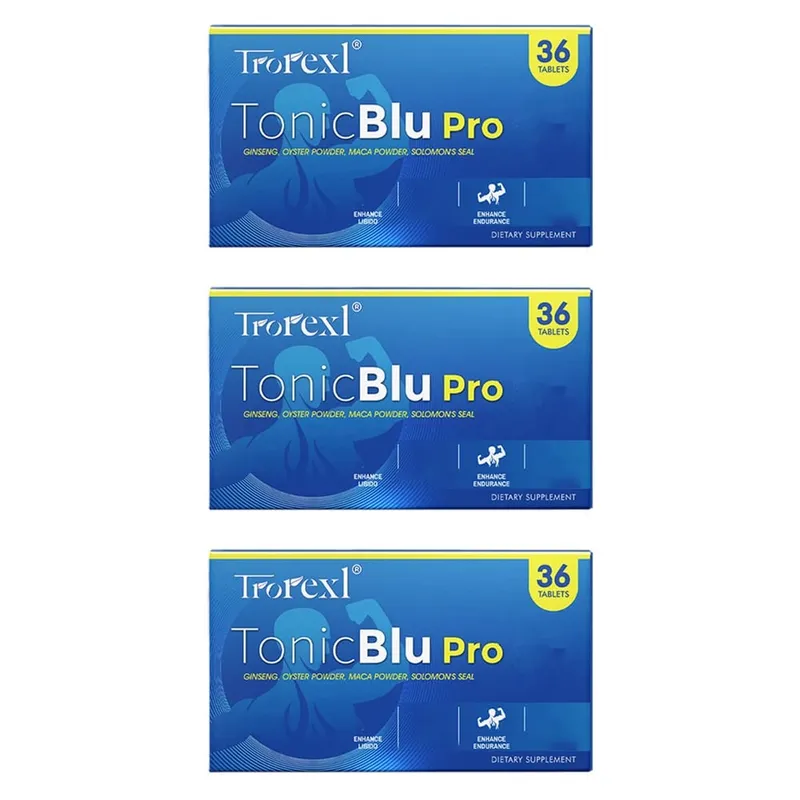 Trorexl-TonicBlu Pro Powerful High Purity Blue pills Natural Endurance Capsules for Men