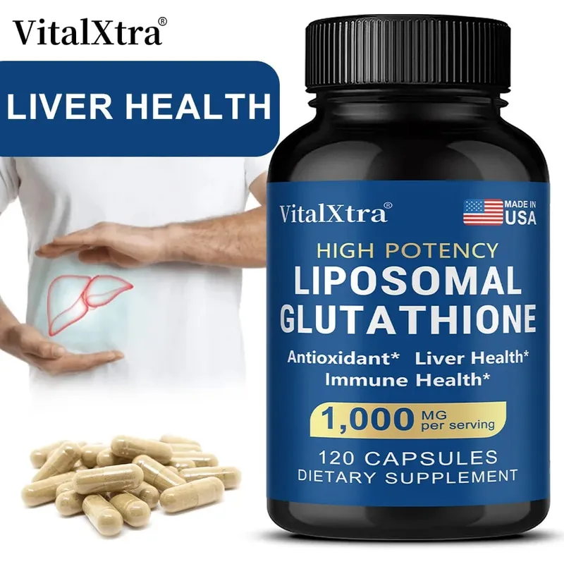 A glutationa lipossômica apoia o sistema imunológico e a saúde cardiovascular promove a saúde do cérebro e do fígado — image 2