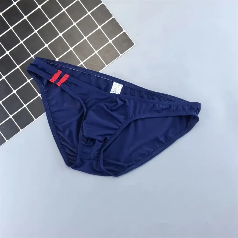 Mens Sexy Ice Silk Underwear Briefs Ultra Thin Seamless Panties Quick Dry Breathable Lingerie Male Comfortable Plus Size Panty — image 18