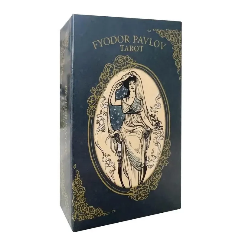 Fyodor Pavlov Tarot Cards Divination Deck English Versions Edition Oracle Board Παίζοντας επιτραπέζια παιχνίδια για πάρτι