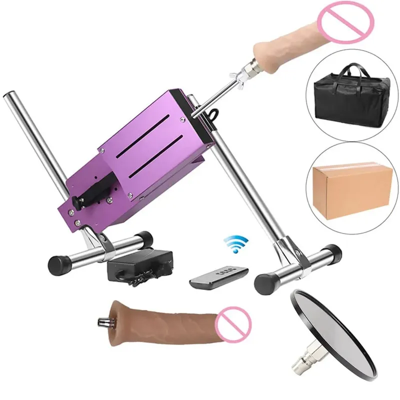Upgrade Sex Machine with Remote Control Super Silent Ultra Adjustable Vac U Lock 30db 70W Love Machine with Free Big D