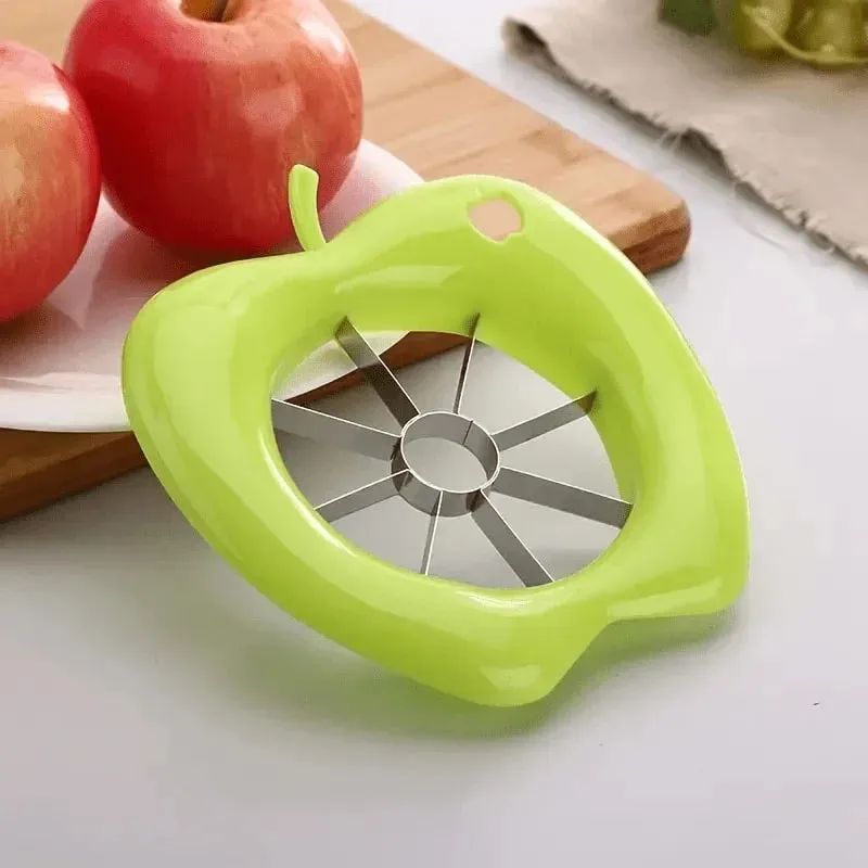 1 יחידות חותך תפוחים מפלדת אל חלד - להב מרובע ידני כלי מטבח ואוכל אידיאלי עבור כלי מטבח חיצוני/קמפינג חיצוני — image 8