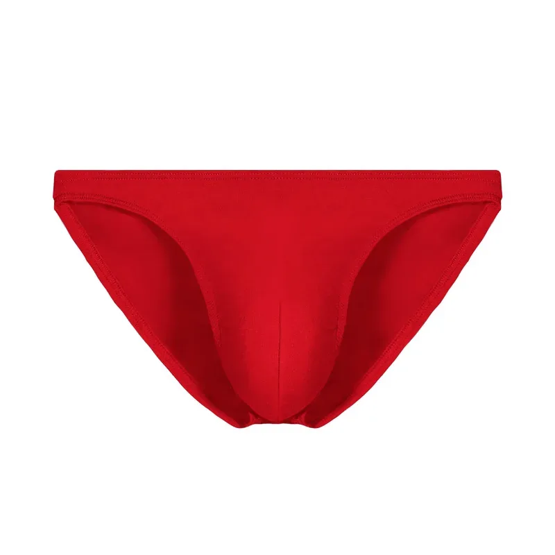 Men's underwear men's small triangle pants U convex Modal thin stretch sexy low waist tight narrow side underpants — image 28