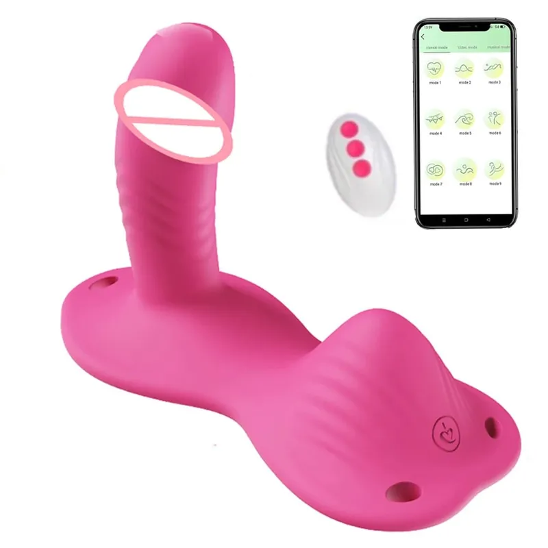 Cushion Wearable Vibrator APP Remote Control 9 Modes Clitoral G-Spot Massager Stimulator Female Masturbator Sex Toy for Woman — image 9