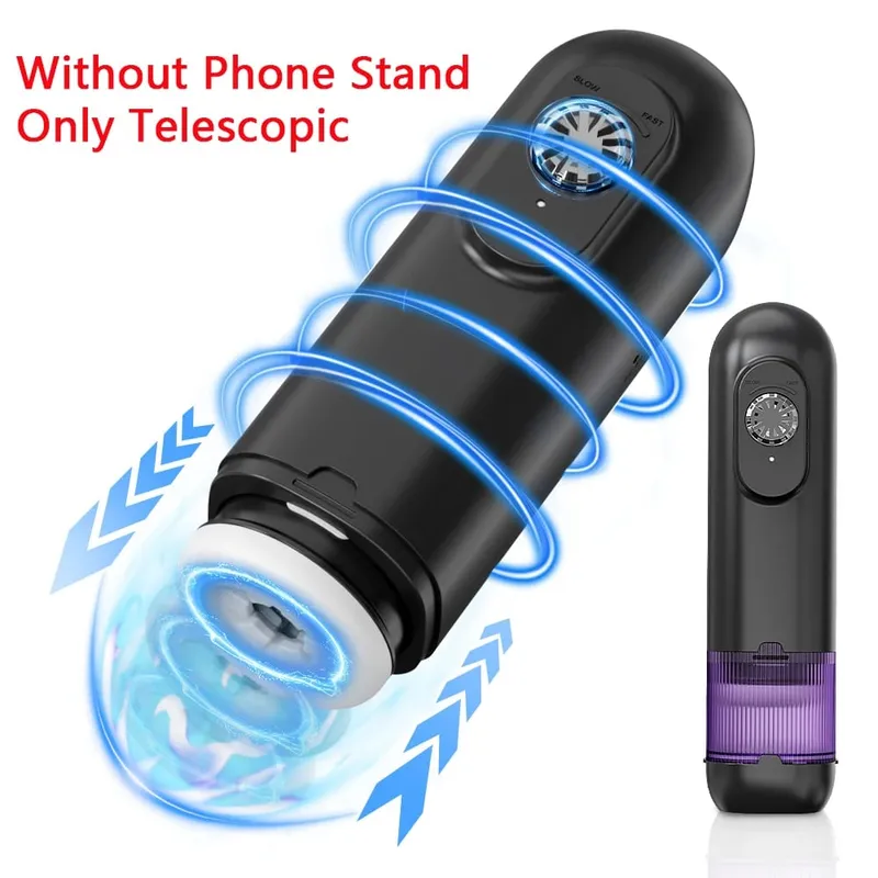 Automatic Male Masturbator Telescopic Rotation Masturbation with Suction Cup for Men Simulation Blowjob Piston Sex Toy for Men — image 16