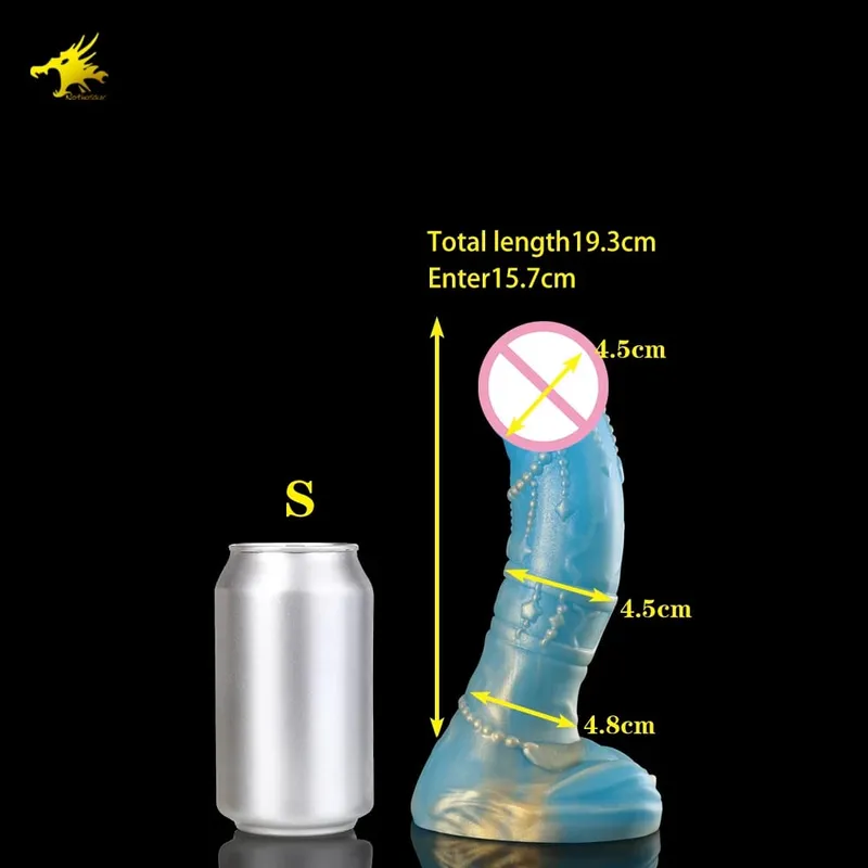 Nothosaur Realistic Dildo Vibrator Powerful G-Spot & Clitoral Stimulator Adult Sex Toy for Women Masturbator