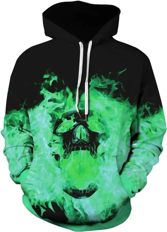 Sudaderas con capucha gráficas para hombre Sudadera con capucha unisex con estampado novedoso, sudadera con estampado 3D y bolsillo, sudadera con capucha gráfica cálida de manga larga Me