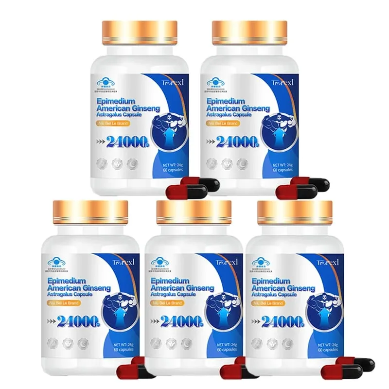 Ενίσχυση ενέργειας με εκχύλισμα Epimedium & Ginseng - Προωθεί τη δύναμη και την αυτοπεποίθηση - Ανδρικό καθημερινό συμπλήρωμα φυτικής ενίσχυσης