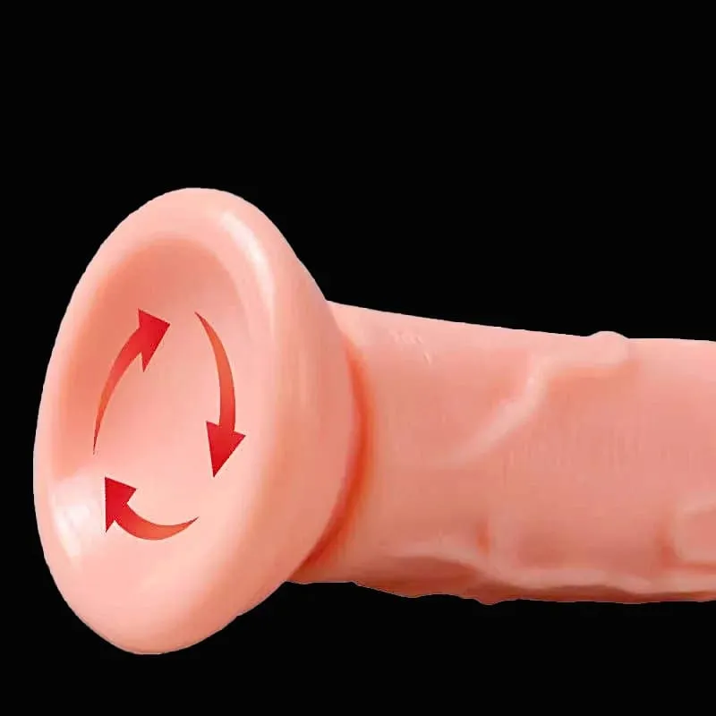 זול מציאותי 5 גדלים Butt Plug דילדו גבר נשים פין כוס יניקה צעצועי מין אנאלי כוס יניקה הומוסקסואל זין גדול מאוננות נרתיק — image 5