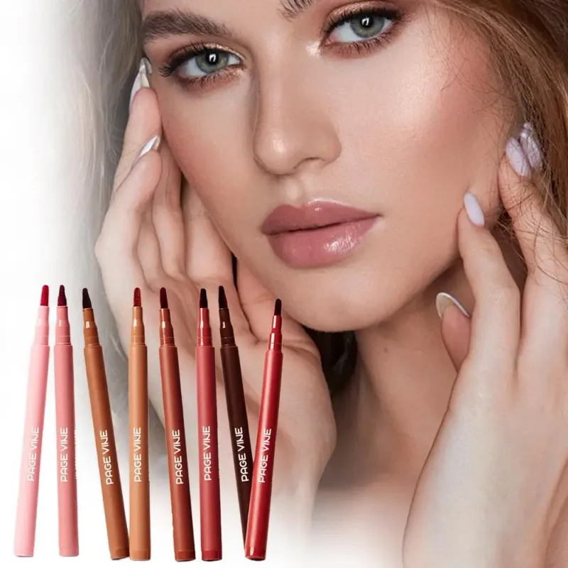 Lip Liner Long Lasting Αδιάβροχο Χρώμα μακράς διάρκειας με υψηλή χρωστική που δημιουργεί τρισδιάστατα πυκνά χείλη που καθορίζουν το μακιγιάζ — image 5