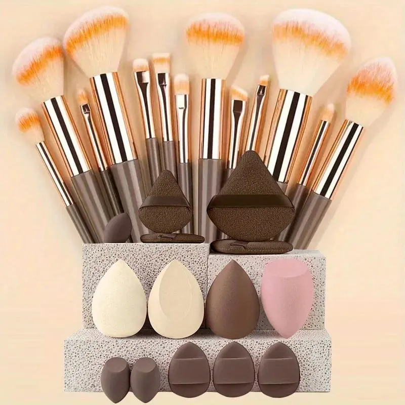 Makeup Brushes 8-29Pcs Makeup Kit Professional Women Cosmetic Soft Powder Brush Eyeshadow Foundation Full Set Travel Beauty Tool — image 10