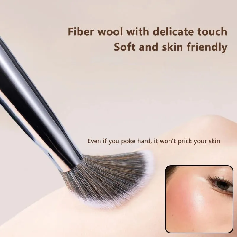 ❁Slope Blush Brush Μαλακό συνθετικό ρουζ Sculptant Makeup Brushes Small Precise For Powder High Gloss Women Beauty Cosmetic Tools