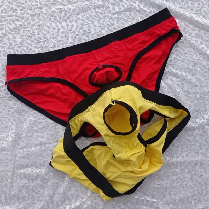 全新男內褲內褲棉混紡彈性低腰男 M~2XL 袋彈性夏季四季 — image 10