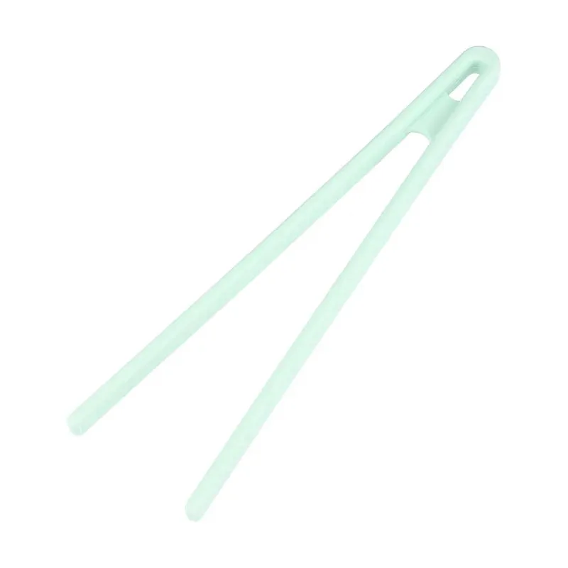Salad Food Tongs Anti-slip Silicone Kitchen Utensils Barbecue Clip Three Prong Pliers Cookware Bbq Tool Chef Tools Gadgets Bar — image 9