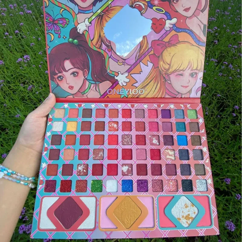 Boutique 96 Colors Eye Shadow Plate Shimmer Matte Sequin Eyeshadow Colorful Stage Ball Dedicated Neon Eyeshadow Palette Beauty — image 11