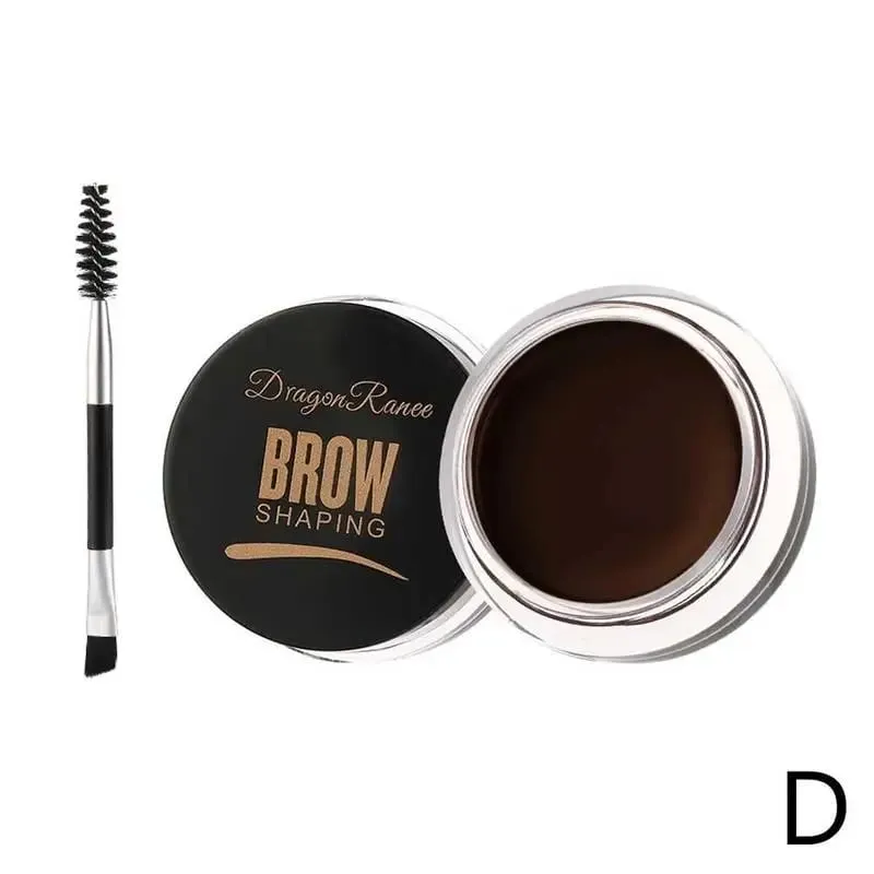 דבק עיצוב גבות Pomade סבון עיצוב גבות גבות ג'ל מתקן שעווה עם מברשת לנשים קוסמטיקה לגבות איפור ג'ל גבות — image 11