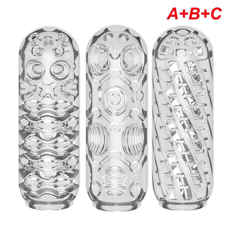 Transparent Vagina Sex Toys for Men Adult Products Soft Pussy Adult Endurance Exercise Male Masturbation Device Aircraft Cup — image 6
