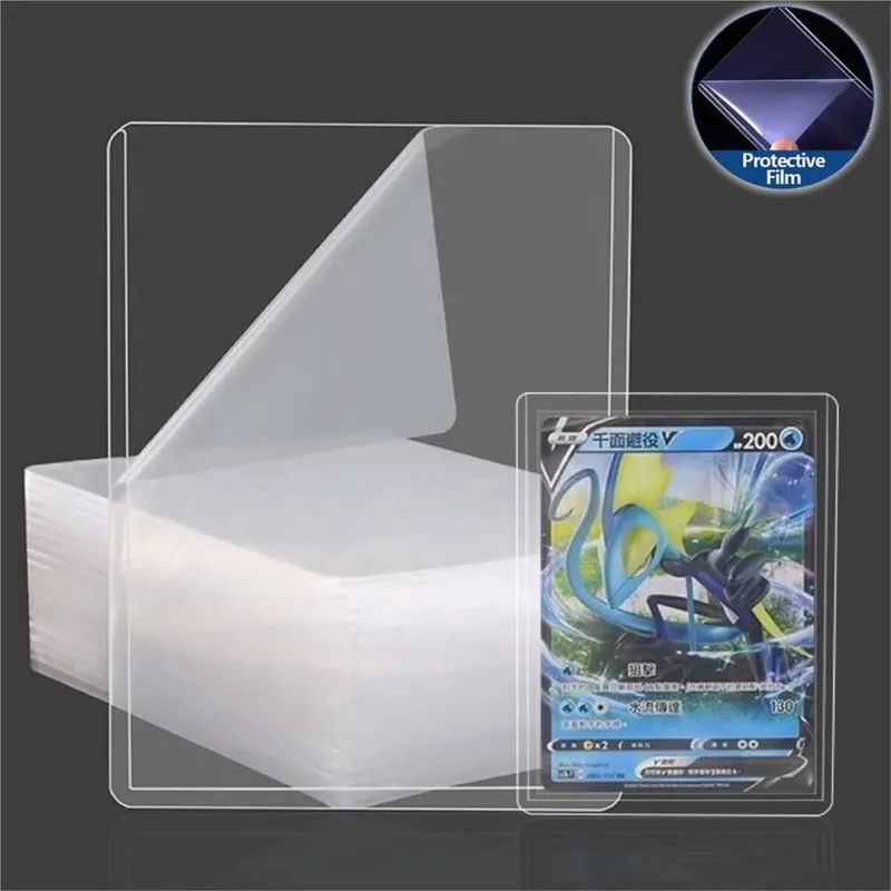 25-100 τμχ 3" x 4" Σκληρό μανίκι κάρτας Clear Anti Scratch Protector για παιχνίδια Pokemon Sports Card Trading Protect Toploaders — image 3