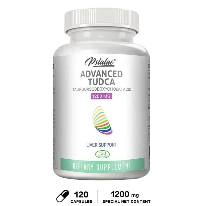 Natural TUDCA Liver Support 1200mg - Support Liver Cleansing Detoxification and Repair