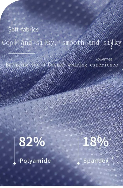 Men's Ice Silk Briefs with Open Front And Adjustable Waist - Summer Sexy Breathable Underwear for Comfortable Fit — image 9
